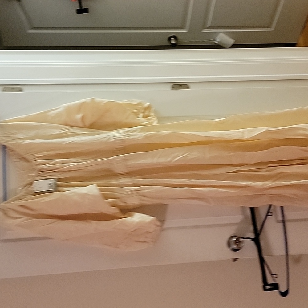 Spring cream dress